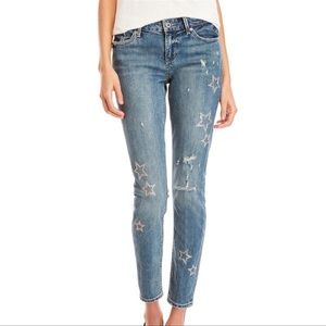 🆕 Lucky Brand Star Stitched Skinny Jeans